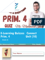 Prim. 4 Quiz Unit 10 - Connect (2023-2024)