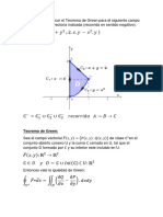 Ejercicio 2 - Teorema de Green