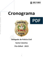 Cronograma Delta PCSC 2023 Pos Edital 9a Semana