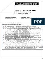 64d73fd8069dc30019eb064c - ## - Mock Test 06 - Test Paper