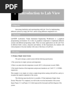 Introduction To LabView