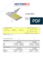 Laminated Properties: Roll Specifications Fiber Architecture Data