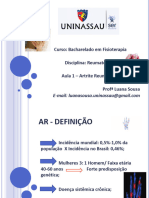 DME - Artrite Reumatoide