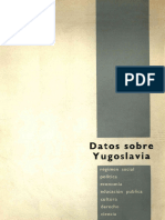 Datos Sobre Yugoslavia