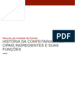 História Da Confeitaria, Principais Ingredientes e Suas Funções