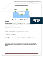 2 Stabilite de Systems