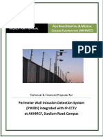 RFP - Perimeter Wall Intrusion Detection System (PWIDS) Integrated With IP-CCTV at AKHMCF Stadium Road Campus.