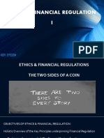 Eco741b - Ethics & Financial Regulations - Day 1 & 2 1