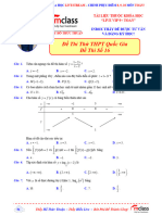 Đề Thi Số 16 - Đề Thi