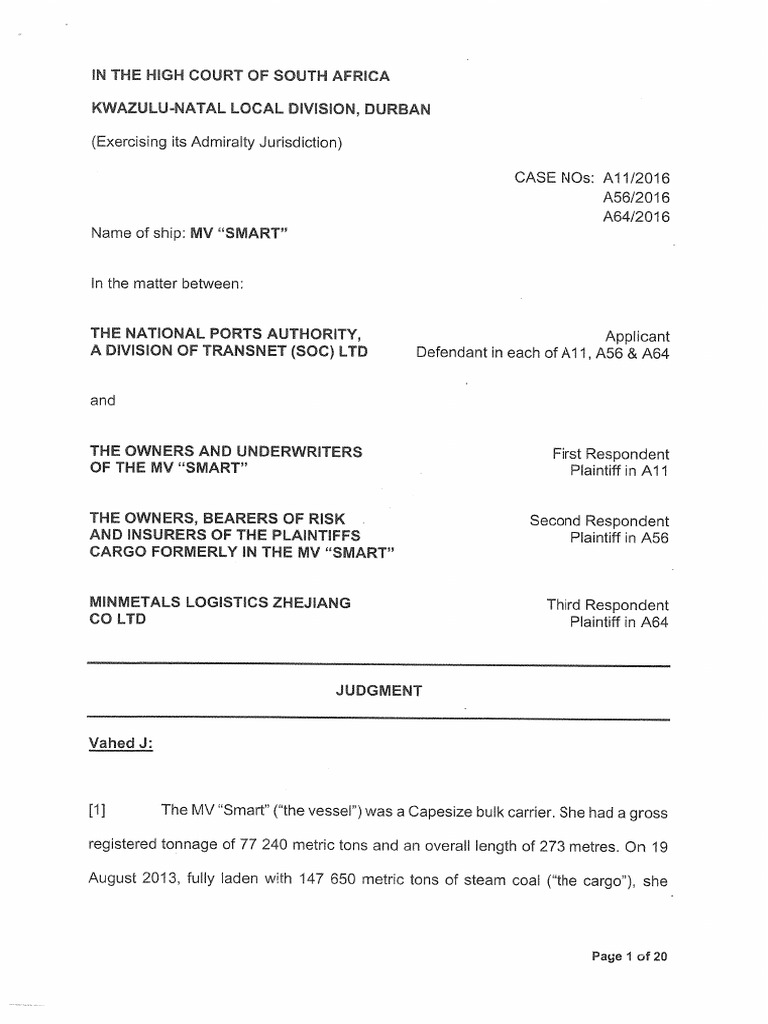 Smart - Judgment | PDF
