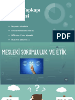 Mesleki Sorumlulk Ve Etik