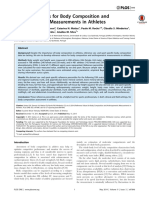 Reference Values for Body Composition and anthropometric measurements