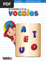 Cuadernillo de Las Vocales para Imprimir | PDF