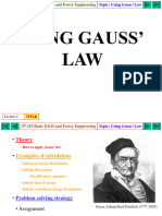 Cchacon - Ley de Gauss