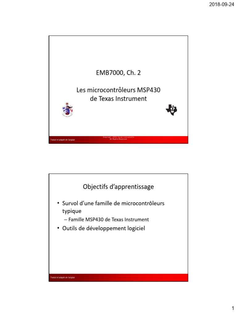 Sys Emb 5 | PDF | Mémoire flash | Microcontrôleur