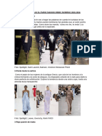 Tendencias Que Dejo El Paris Fashion Week Invierno 2023-2024