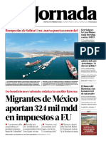 Migrantes de México Aportan 324 Mil MDD en Impuestos A EU: Rompeolas de Salina Cruz, Nueva Puerta Comercial