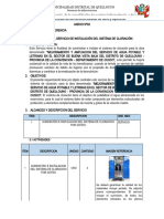 1.-TDR Cotratacion Del Servicio Del Sistema de Cloracion Por Goteo Corregido