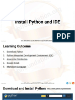 Install Python and IDE