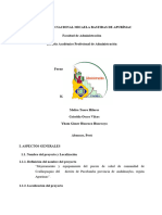 Esquema para Elaboración de La Identificación.