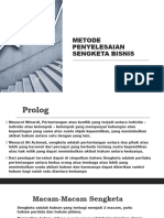 Metode Penyelesaian Sengketa Bisnis