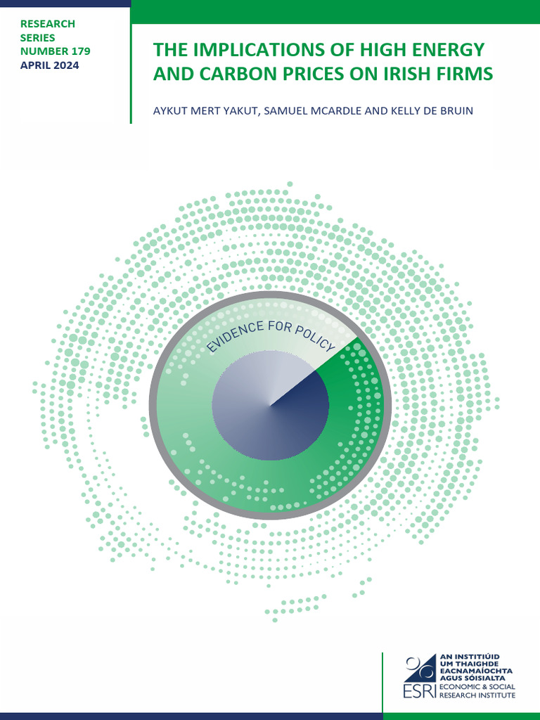 Impact of Energy & Carbon Prices on Irish Firms | PDF | Carbon Tax | Taxes