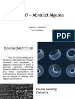 ABSTRACT-ALGEBRA Introduction