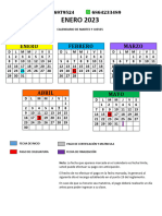 Calendario Myj Enero