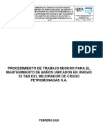 Pts-014consorcio Mantenimiento de Baños Planta