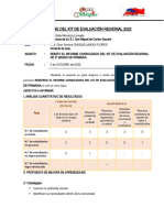 Informe Del Kit de Evaluación Regional 2022