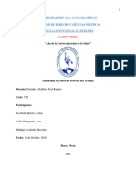 Autonomía Del Derecho Procesal Del Trabajo (1.2)