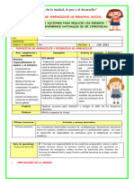 Ses-Viern-Ps-Propongo Acciones para Reducir Los Riesgos Ante Los Fenómenos Naturales de Mi Comunidad