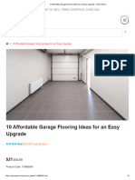 10 Affordable Garage Flooring Ideas For An Easy Upgrade - Online Store