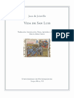Jean de Joinville Vida de San Luis Tradu