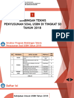 Bimtek Penyusunan Soal USBN