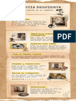 Infografía de Proceso Pergamino Papel Llamativo Vintage Marrón - 20240424 - 191741 - 0000
