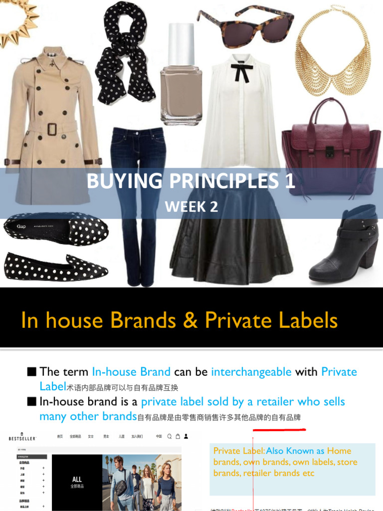 Retail Buying Principles Overview | PDF | Retail | Brand