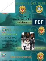 Policia Escolar PNP Santa Rosa de Lima JUliaca 2022 Diapositivas