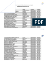 Resultado Preliminar Após Análise Da Documentação