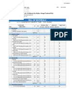 BOM - MRT 7, Station 10, STP Project, UG RC Tank (Materials Needed As of April 04, 2024)