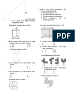 SOAL MATEMATIKA KELAS 6