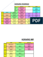 Horarios