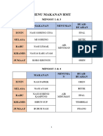 Menu Makanan RMT