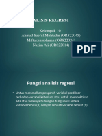 Kelompok 10 Analisis Regresi Por 9A