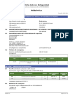 Ficha de Datos de Seguridad Ácido Bórico