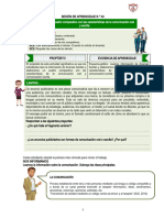 Ficha-UA N°2 SA 4 Comunicación Oral - Escrita.