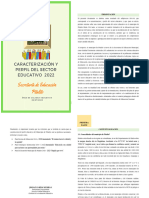 Caracterizacionn y Perfil Educativo 2022