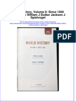 World History Volume Ii Since 1500 9Th Edition William J Duiker Jackson J Spielvogel  ebook full chapter