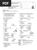 Pas Kelas 6 B. Inggris Bs