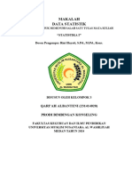 MAKALAH DATA STATISTIK KELOMPOK 3